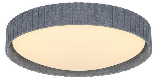 Lampă de perete Nordlux, Gri, Zona coridorului, Țesătură / Textil
