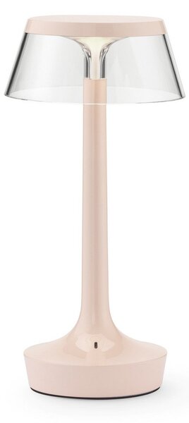 Lampă de masă FLOS, Bon jour unplugged, reglabil, Roz / Rosé, Zona coridorului, Plastic, Design