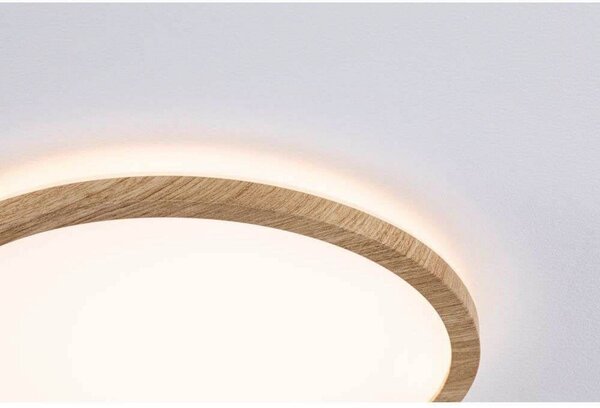 Atria Shine plafonieră LED Ø19 IP44 Wood