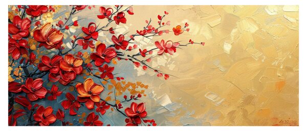 Tablou - Copac înflorit (120x50 cm)