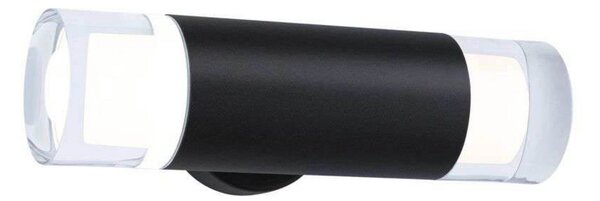 Kame 2 aplică de perete IP44 negru 27 cm - Paulmann