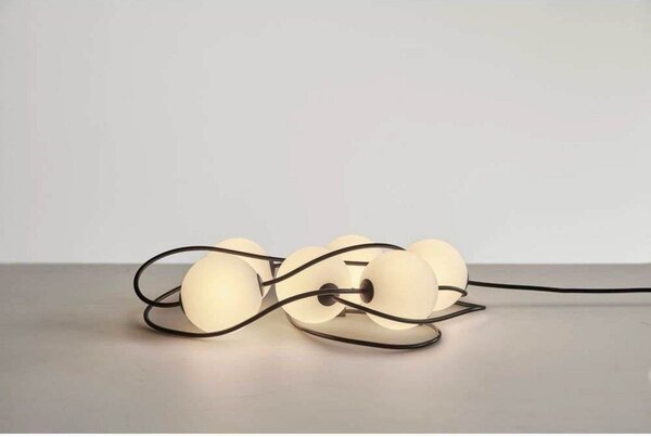 Ghirlande Luminoase LOOM DESIGN, Misst Garland 12, Alb, Terasă, Plastic, Modern