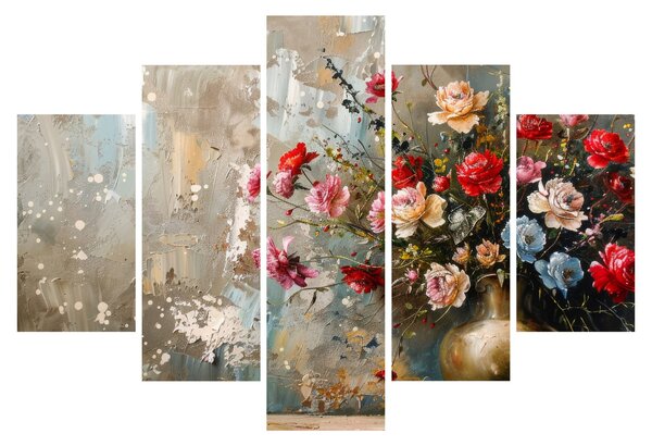 Tablou - Vaza de flori (150x105 cm)