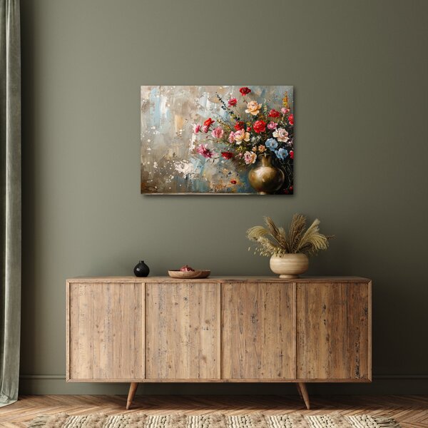 Tablou - Vaza de flori (70x50 cm)