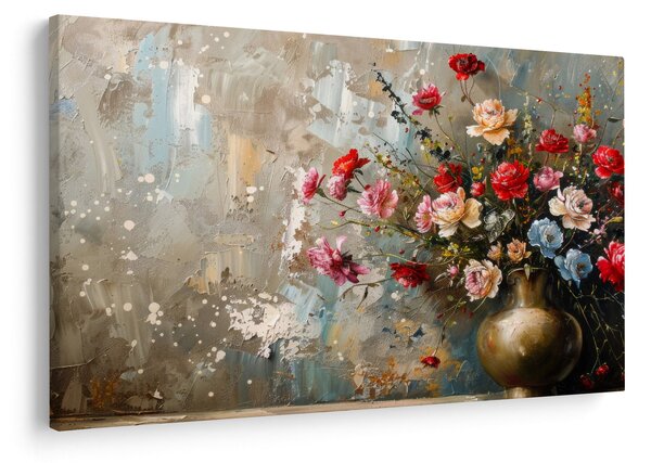 Tablou - Vaza de flori (90x60 cm)