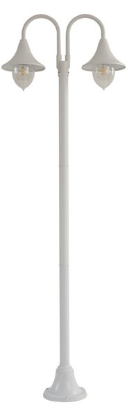 Lampă de Exterior Lindby, Madea, reglabil, Alb, Aluminiu, Modern