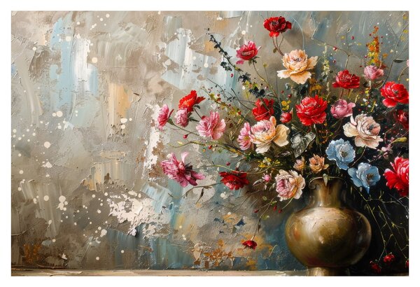 Tablou - Vaza de flori (90x60 cm)