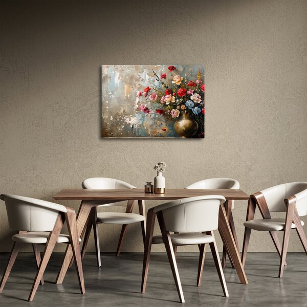 Tablou - Vaza de flori (70x50 cm)