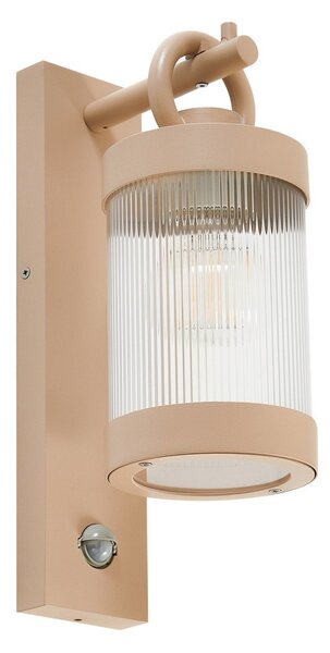 Lămpi de exterior Lindby, Yrene, reglabil, Bej, Terasă, Aluminiu, Modern