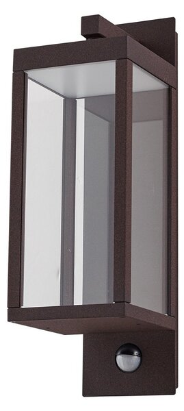 Lămpi de exterior Lucande, Ferdinand, Maro / Rugină, Balcon, Aluminiu, Modern