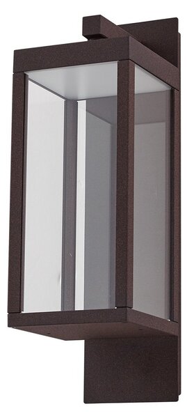 Lămpi de exterior Lucande, Ferdinand, Maro / Rugină, Balcon, Aluminiu, Modern