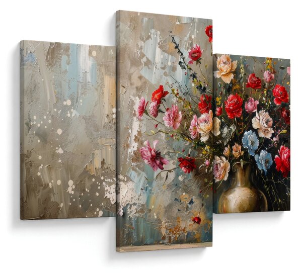 Tablou - Vaza de flori (90x60 cm)