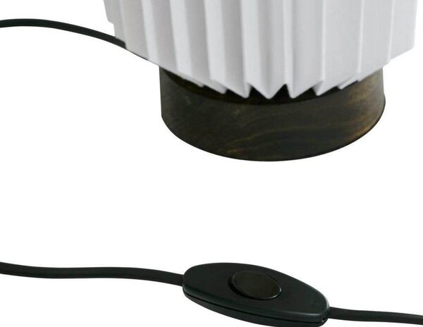 Lampă de masă Watt & Veke, Alb, Camera de zi, Hârtie / Carton, Scandinavă