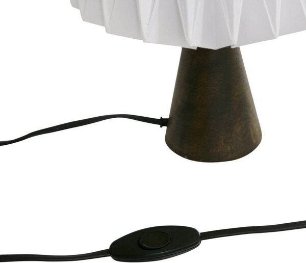Lampă de masă Watt & Veke, Alb, Camera de zi, Lemn, Scandinavă
