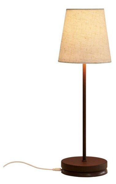 Lampă de masă Watt & Veke, reglabil, Bej, Camera de zi, Metal, Scandinavă