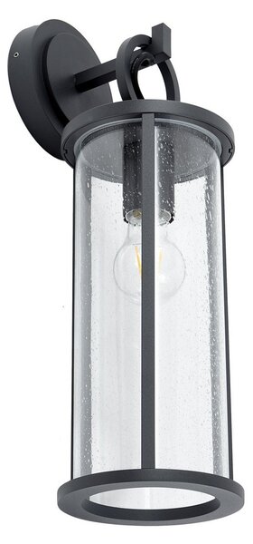 Lămpi de exterior Lucande, Emmeline, reglabil, Negru, Terasă, Aluminiu, Modern