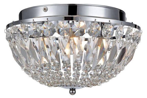 Plafoniere Markslöjd, Estelle, reglabil, Transparent, Baie, Cristal