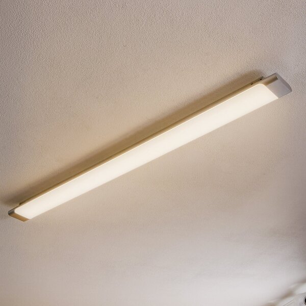 Arcchio plafonieră LED Vinca, 120 cm, 3.450 lm, 4.000 K, Metalic, Studiu / Birou, Plastic, Modern