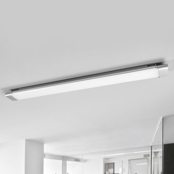 Arcchio plafonieră LED Vinca, 90 cm, 2.650 lm, 4.000K, Metalic, Studiu / Birou, Plastic, Modern