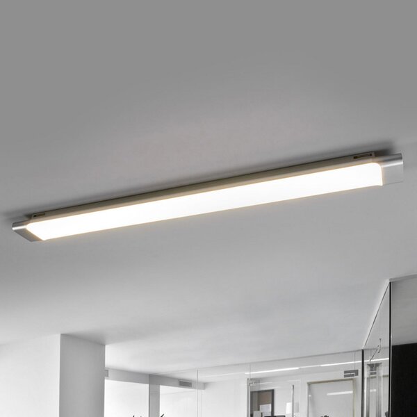 Arcchio plafonieră LED Vinca, 90 cm, 2.650 lm, 4.000K, Metalic, Studiu / Birou, Plastic, Modern