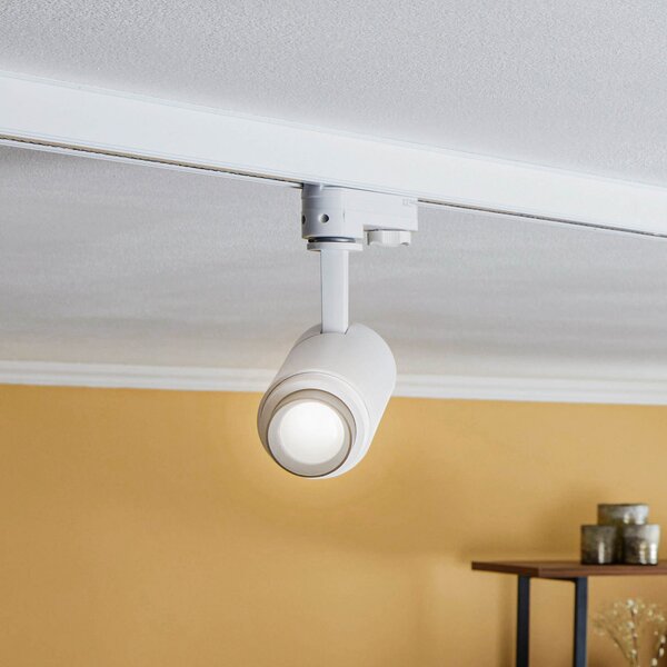 Arcchio Nanna LED reflector cu șină alb 4000K 12W, Alb, Studiu / Birou, Metal