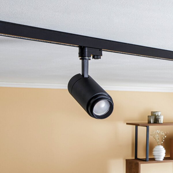 Arcchio Nanna LED track spot negru 3000K 21W, Negru, Studiu / Birou, Metal