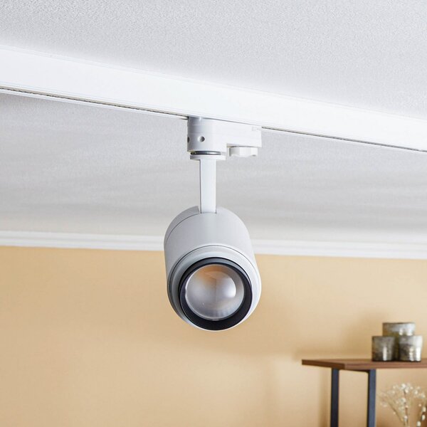 Arcchio Nanna LED reflector cu șină alb 4000K 21W, Alb, Studiu / Birou, Metal
