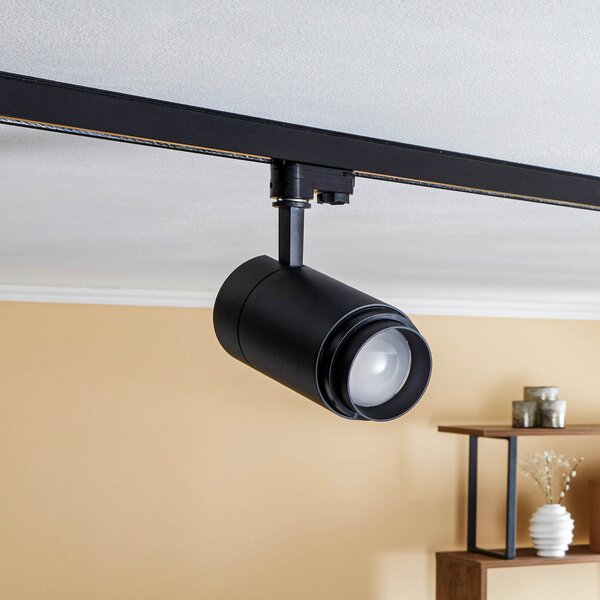 Arcchio Nanna LED track spot negru 3000K 28W, Negru, Studiu / Birou, Metal