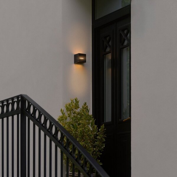 Lampă de Exterior Nordlux, Rivo, Negru, Metal, Modern