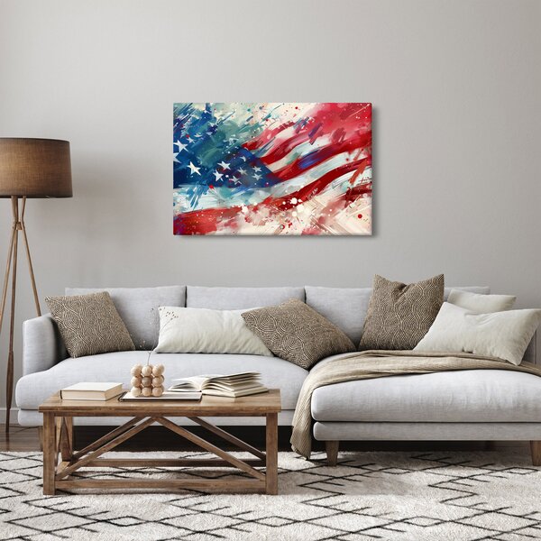 Tablou - Steagul SUA (90x60 cm)