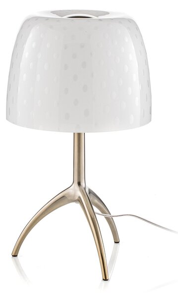 Lampă de masă Foscarini, Lumiere, Alb, Camera de zi, Sticlă, Design