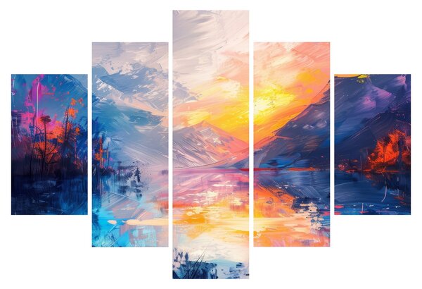Tablou - Pictura peisajului (150x105 cm)