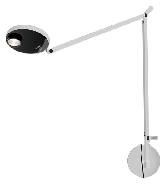 Lampă de perete Artemide, Demetra, reglabil, Alb, dormitor, Metal, Modern