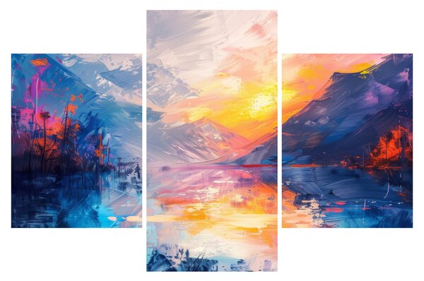 Tablou - Pictura peisajului (90x60 cm)