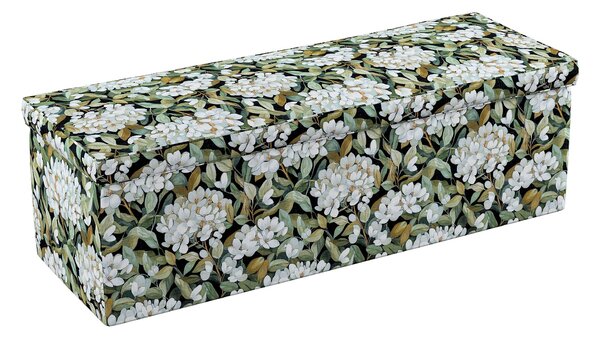 Ladă tapițată culoare multicolor Țesătură împletitură, cu model