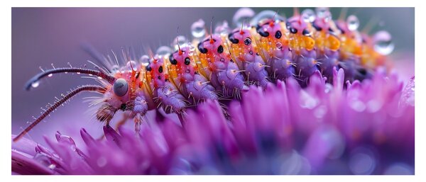 Tablou - Caterpillar (120x50 cm)