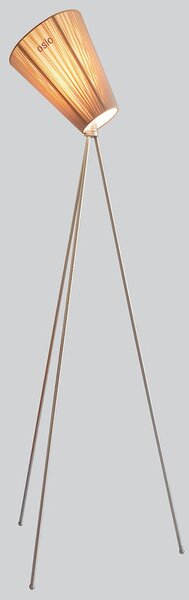 Lampadar Northern, Oslo Wood, reglabil, Bej, Camera de zi, Țesătură / Textil, Design
