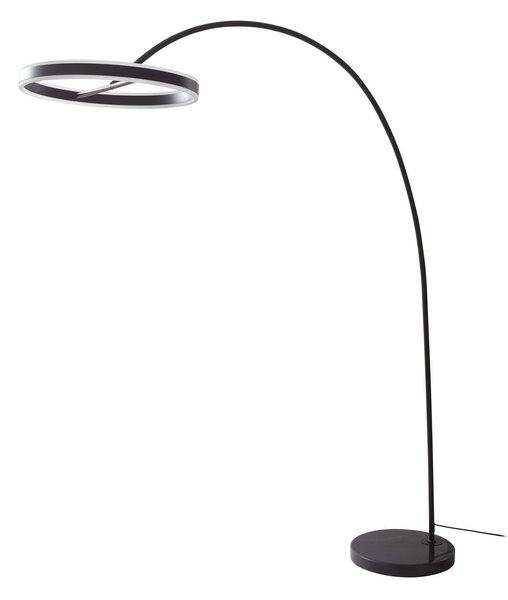 Lampadar Lucande, Yekta, reglabil, Negru, Camera de zi, Metal, Design
