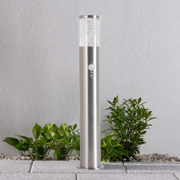 Lindby Lampă cu soclu Belen LED, Metalic, Metal, Modern, Boltă de exterior / cale de acces