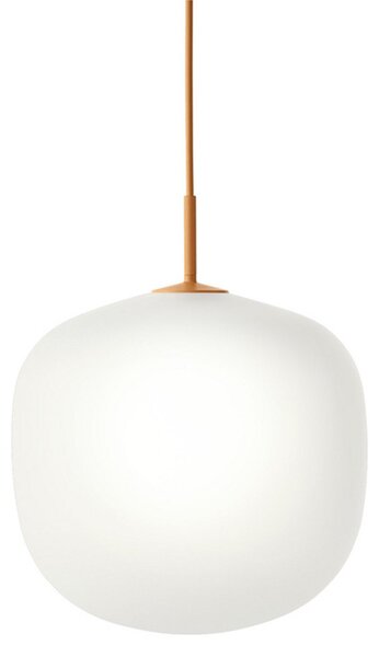 Lustră Pendul Muuto, Alb, Sala de mese, Sticlă