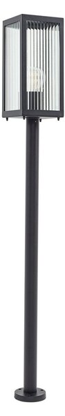 Lampă de Exterior Lindby, Bolgar, reglabil, Negru, Terasă, Metal, Modern