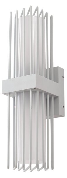 Lampă de Exterior Lucande, Chandan, reglabil, Alb, Terasă, Aluminiu, Modern
