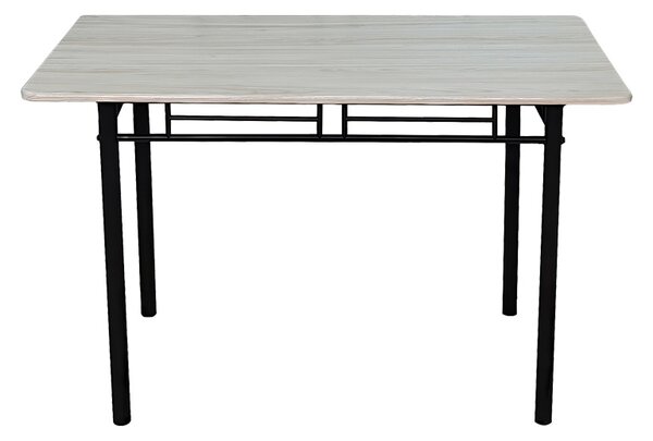 Set masa si scaune dining 5 buc. Roza, Stejar, 110x60x90 cm