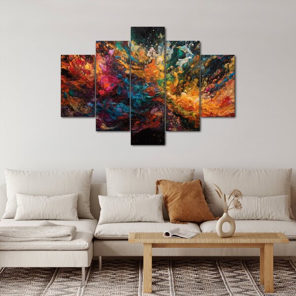 Tablou - Abstracția culorilor II. (150x105 cm)