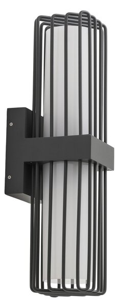 Lampă de Exterior Lucande, Chandan, reglabil, Negru, Terasă, Aluminiu, Modern