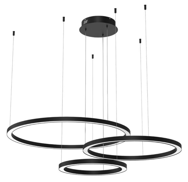 Lustră Pendul Eko-Light, Galaxia, Negru, Camera de zi, Plastic, Modern