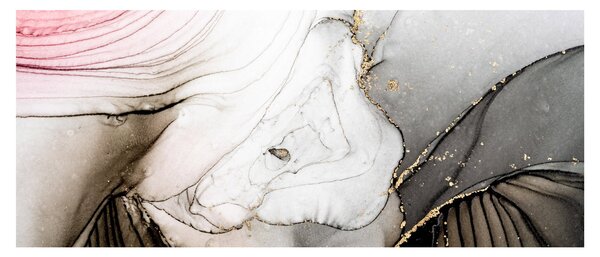 Tablou - Cerneală de marmură (120x50 cm)