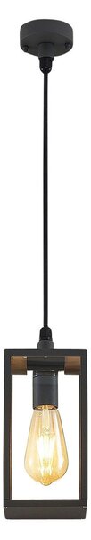 Lampă de Exterior Lindby, Filimon, reglabil, Negru, Balcon, Aluminiu, Modern