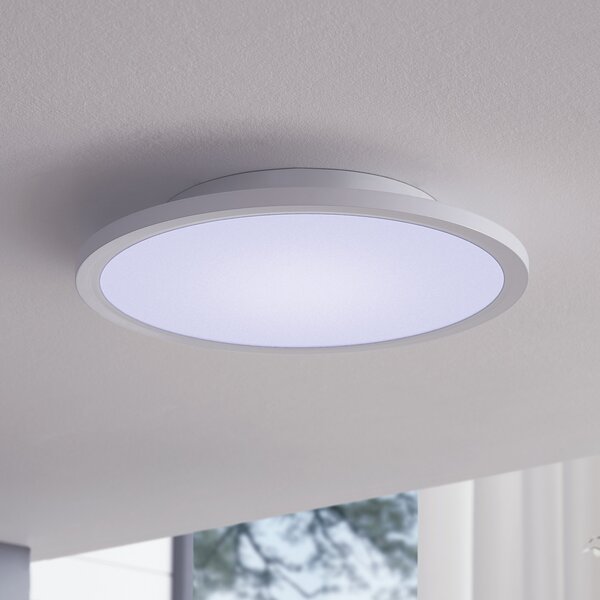EGLO connect Sarsina-C plafonieră LED, 30cm, reglabil, Alb, Hol, Plastic, Modern