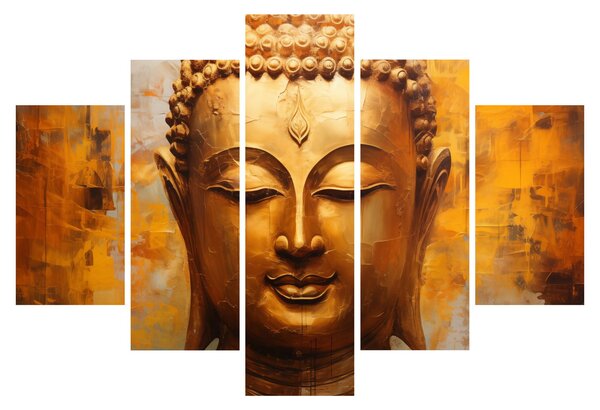 Tablou - Buddha, pictură în ulei (150x105 cm)
